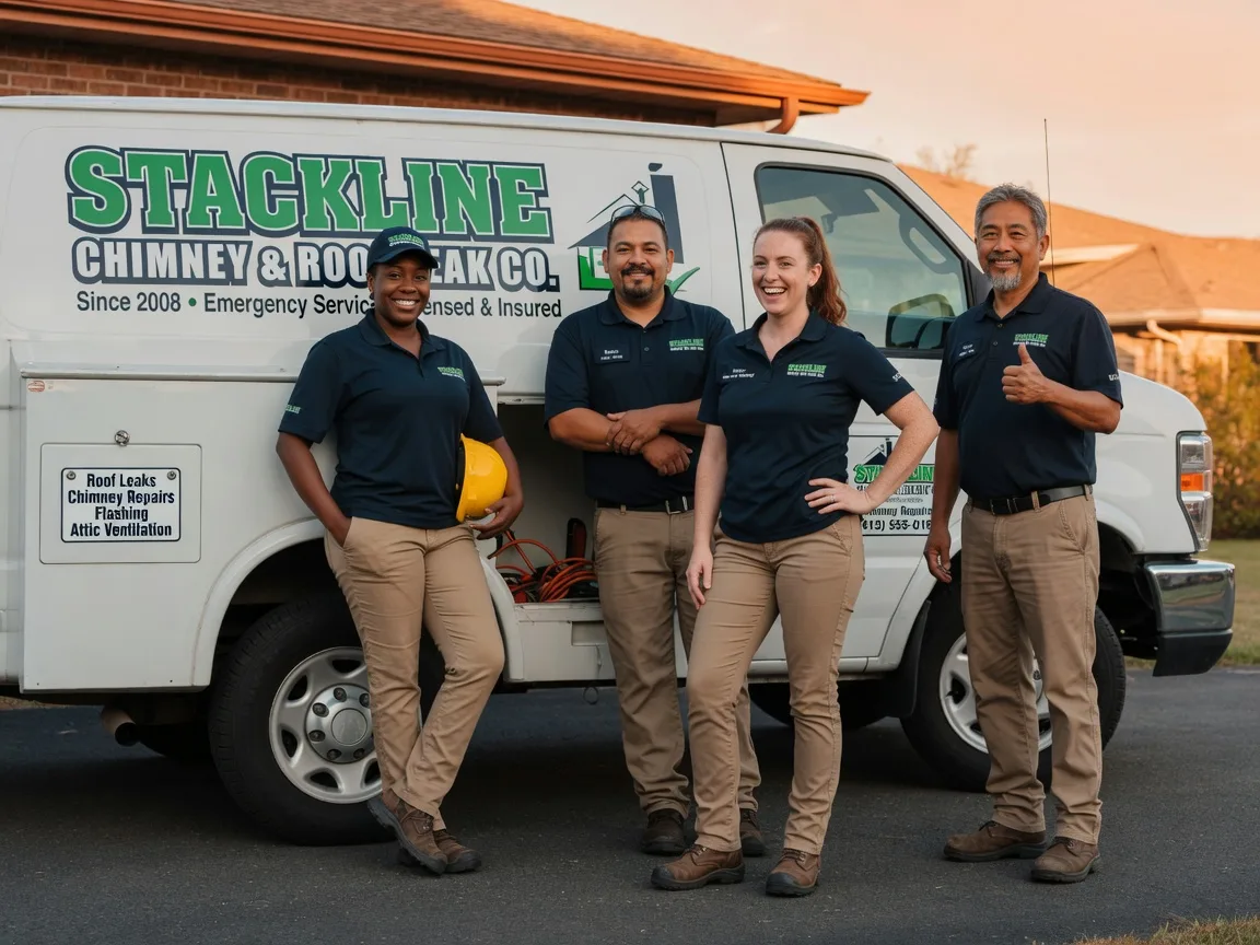 Chimney flashing repair company in Grantville, GA